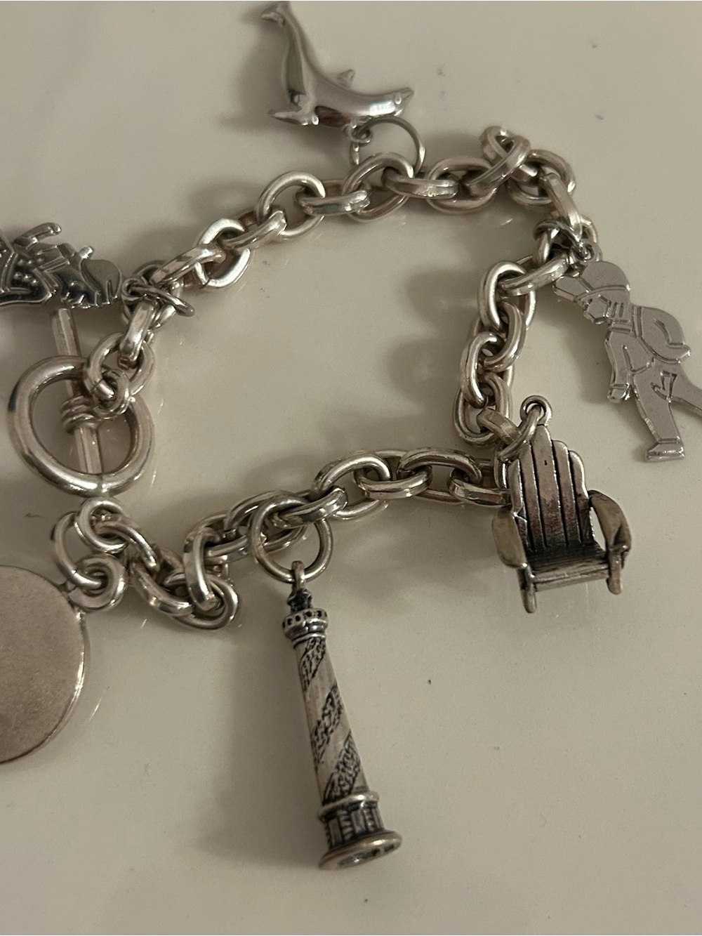 Silver Charm Bracelet - Picture 4 of 10